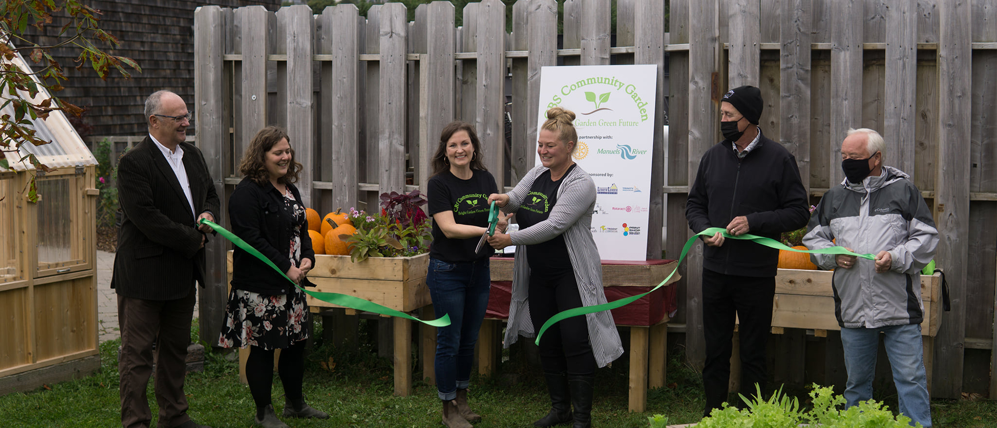 Town Celebrates Second Community Garden Location