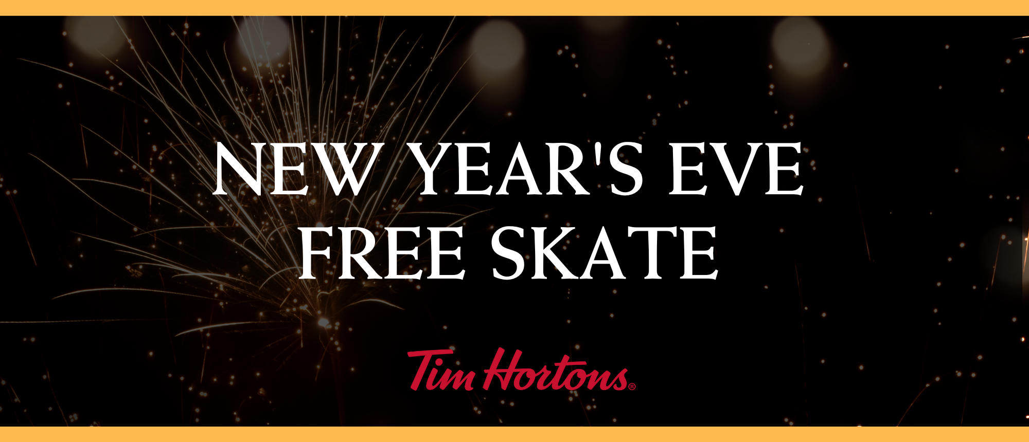 Tim Hortons New Year's Eve Skate