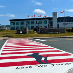 Conception Bay South Unveils Veterans Crosswalks